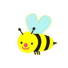 Ecusson thermocollant abeille COL032