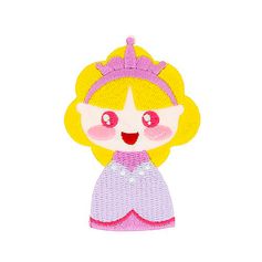 Ecusson thermocollant princesse