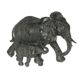 Eléphant décoratif résine H 15cm