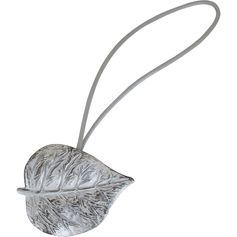 Embrasse aimantée MIRABEAU en résine grise et noire 41x7cm