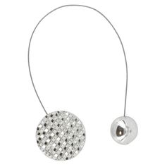 Embrasse aimantée ronde NEWPORT chrome