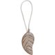Embrasse aimantée SONORA en bois couleur naturelle 34x1.5x3.8cm