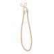 Embrasse corde coton tressé beige D 1.5x30cm