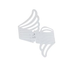 Embrasse manchette métal ANGEL blanc laqué