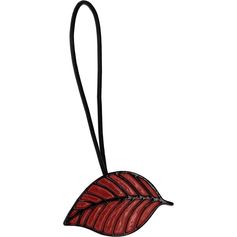 Embrasse résine aimanté VANCOUVER rouge