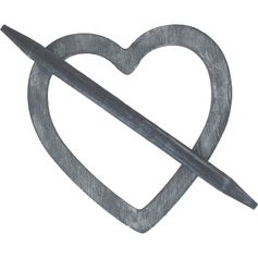 Embrasse rigide SUZON en médium et bois anthracite 15x10cm