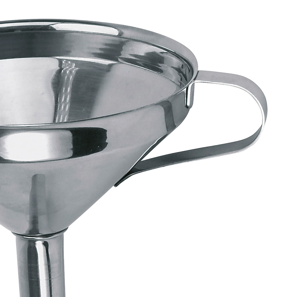 Entonnoir Inox Lacor 24 Cm - Professionnel, Robuste, Cuisine Et Restauration, Argenté