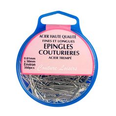 Epingles couturières fines et longues 0.61x30mm