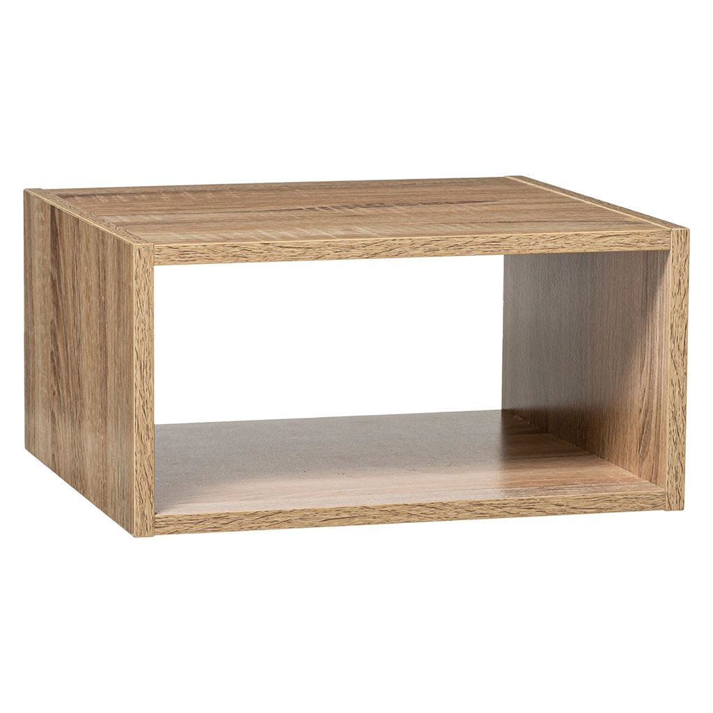 Etagère 1/2 case Mix'n Modul naturel 36x18x32cm