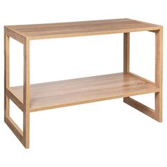 Étagère 2 casiers Mix'n Modul bois naturel 69x51x33.5cm