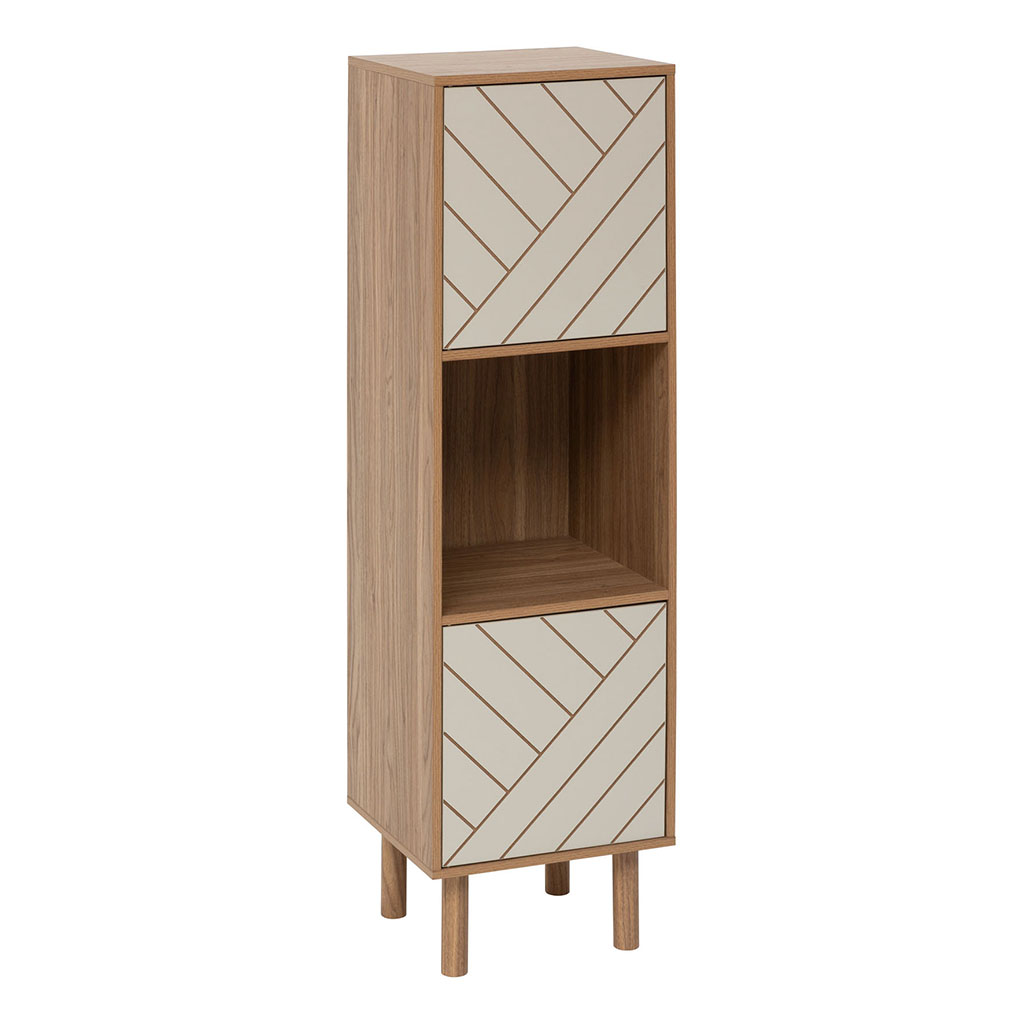 Etagère 3 cases MIX N MATCH bois clair 34.4x32.3x115.8cm