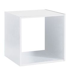 Étagère bois Mix'n Modul 1 casier bois blanc 34.5x34.5x32cm