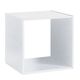 Étagère bois Mix'n Modul 1 casier bois blanc 34.5x34.5x32cm