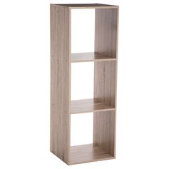 Meuble de rangement Mix'n Modul 3 casiers bois naturel 34x100x32cm