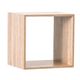 Cube Mix'n Modul bois naturel 34.5x34.5x32cm