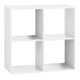 Meuble de rangement Mix'n Modul 4 cases bois blanc 67.5x67.5x32cm