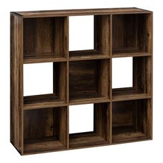 Étagère Mix'n Modul 9 cases fibres de bois 100.5x32x100.5cm