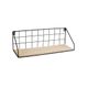 Etagère murale en MDF et métal 45x15x14.5cm
