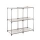 Étagère tube Mix'n Modul 4 casiers 68.5x70x34.5cm