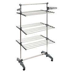 Etendoir métal et inox 24m d'étendage