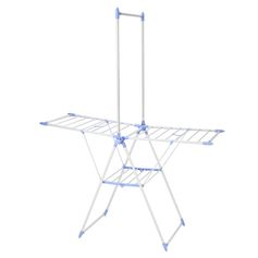 Étendoir sur pied et porte chemise métal 18m