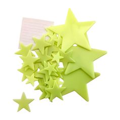 Lot de 50 étoiles phosphorescentes