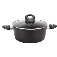 Faitout GRANITY aluminium revêtement anti-adhérent D 24cm