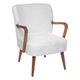 Fauteuil CHIARA en bouclette 62.5x71x79cm