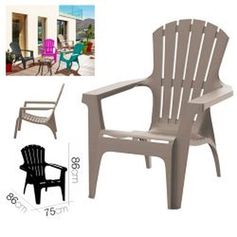 Fauteuil dolomiti taupe 84x74x87cm