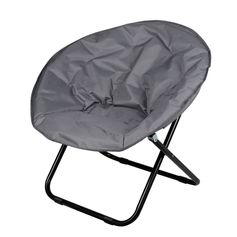 Fauteuil loveuse ATLANTIS gris anthracite 82x75cm