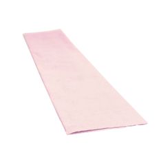 Feuille de papier crépon rose poudré 50x200cm