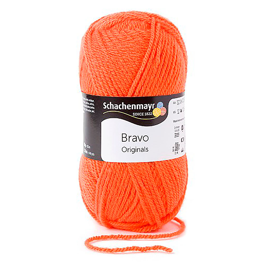 Fil à tricoter BRAVO corail 50g