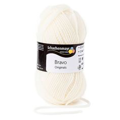 Fil à tricoter BRAVO écru 50g