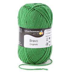 Fil à tricoter BRAVO vert 50g