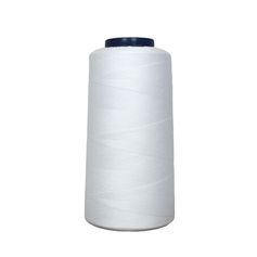 Fil broderie cône polyester blanc 2743m COL101