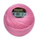 Fil broderie coton perle rose 10g COL504