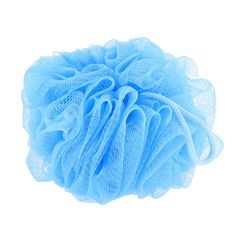Fleur de bain bleue 13x19x13cm