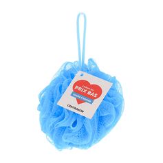 Fleur de bain bleue 13x19x13cm