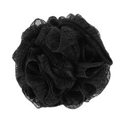 Fleur de bain noire 13x19x13cm