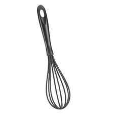 Fouet de cuisine plastique noir 30cm