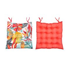Galette de chaise déperlante PARADIS EXOTIQUE polyester 40x40cm