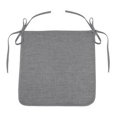 Galette de chaise polyester NEWTON grise 40x40cm