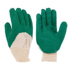 Gant pour rosier et épineux latex/coton T 10