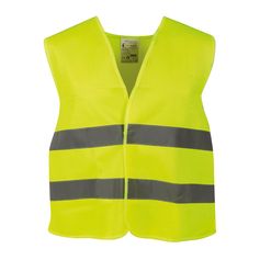 Gilet de sécurité haute visibilité jaune fluo