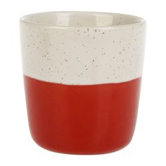 Gobelet grès ENTRE DEUX rouge 12cl - LETHU