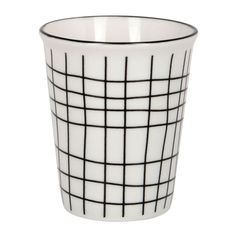 Gobelet MIXT à carreaux porcelaine 9cl