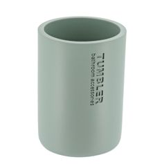 Gobelet polyrésine vert 7.5x10.7cm