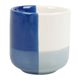 Gobelet porcelaine SONIA bleu 11cl - LETHU