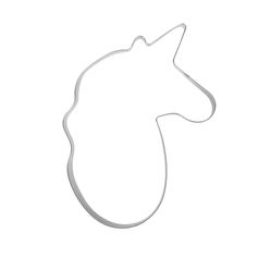 Grand emporte-pièce inox licorne 15x11cm - NOEMIE HONIAT