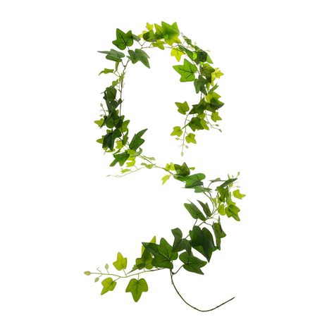 Guirlande de feuilles artificielles - Lierre - 165 cm